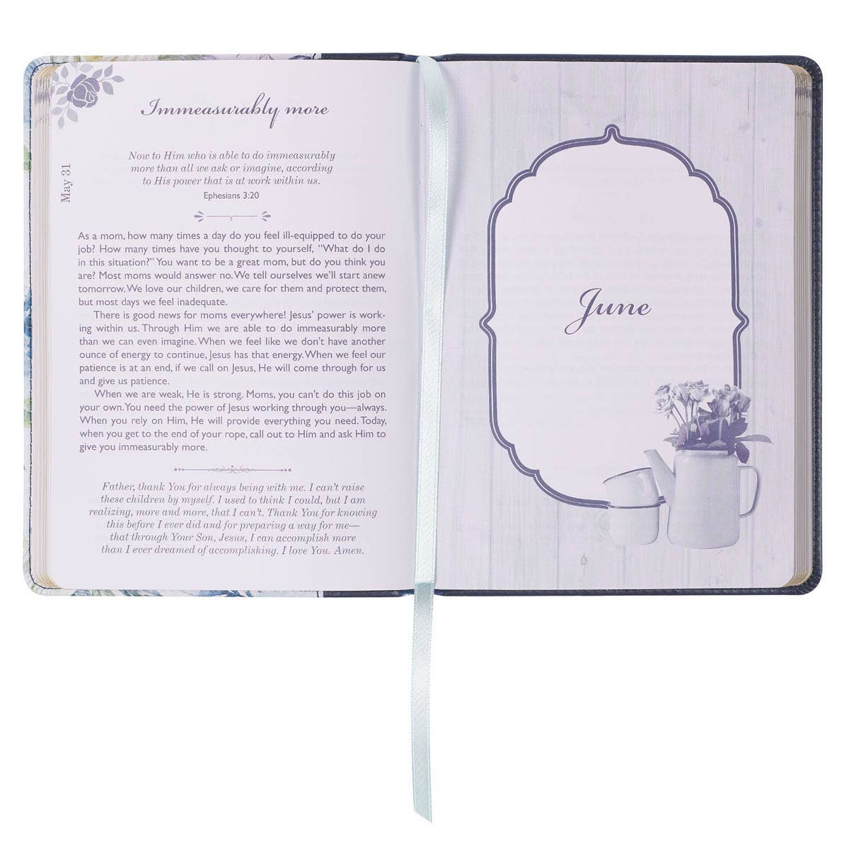 Christian Art Gifts - Wholesale Religion Book - Devotional Moments with God for Mom's Faux leather3