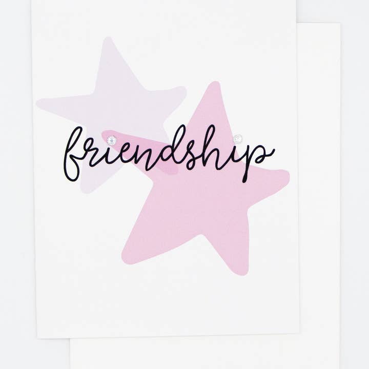 Friendship Greeting Card for wholesale by Russell Jeffery Design by Off By Heart Design