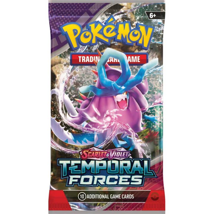 Pokémon TCG: Scarlet & Violet -Temporal Forces Booster Pack for wholesale by DISTREAM OU
