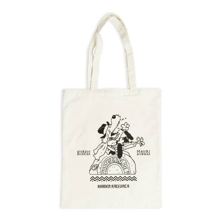 Mauri Kunnas The Canine Kalevala Tote Bag for wholesale by Nordicbuddies