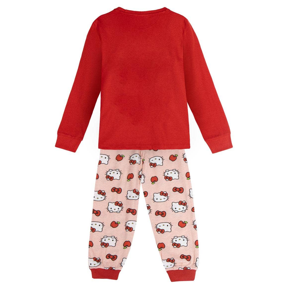 Mastoys, S.L. – wholesale Pyjamasset - Barn – LÅNG PYJAMAS SINGLE JERSEY HELLO KITTY - 29000029571