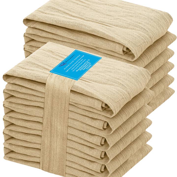 Ruvanti - Wholesale Tea Towel - Box Flour Sack Kitchen Towels5