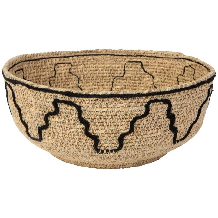 Tempo Seagrass Basket for wholesale by Danica Heirloom