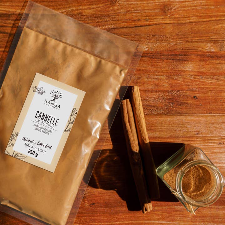 Ilanga Nature – wholesale Torkad krydda – Kanel pulver 250g