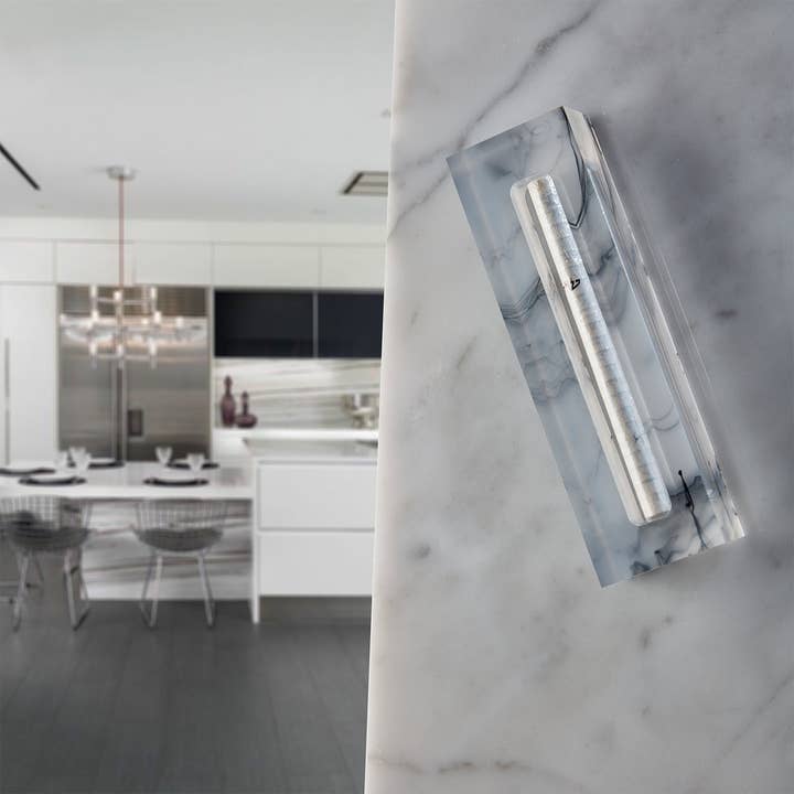 Apeloig Collection – Großhandel 3D-Wandkunst – Mezuzah Mittlerer Marmor3