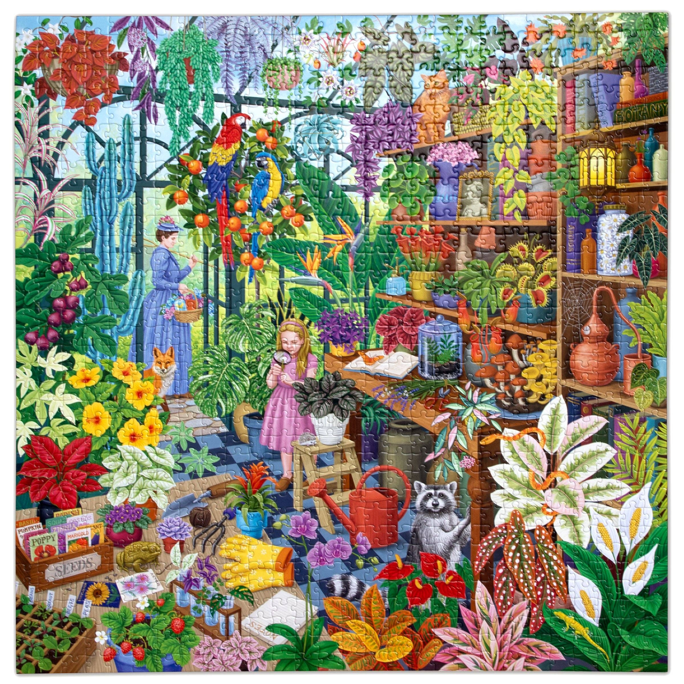 eeBoo - Wholesale Puzzle - Adult - Alchemist's Greenhouse 1000 Piece Puzzle2