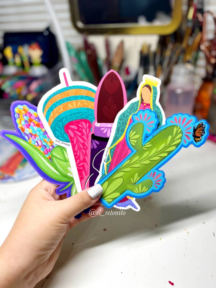 Die-Cut Bookmark for wholesale by El Retoñito