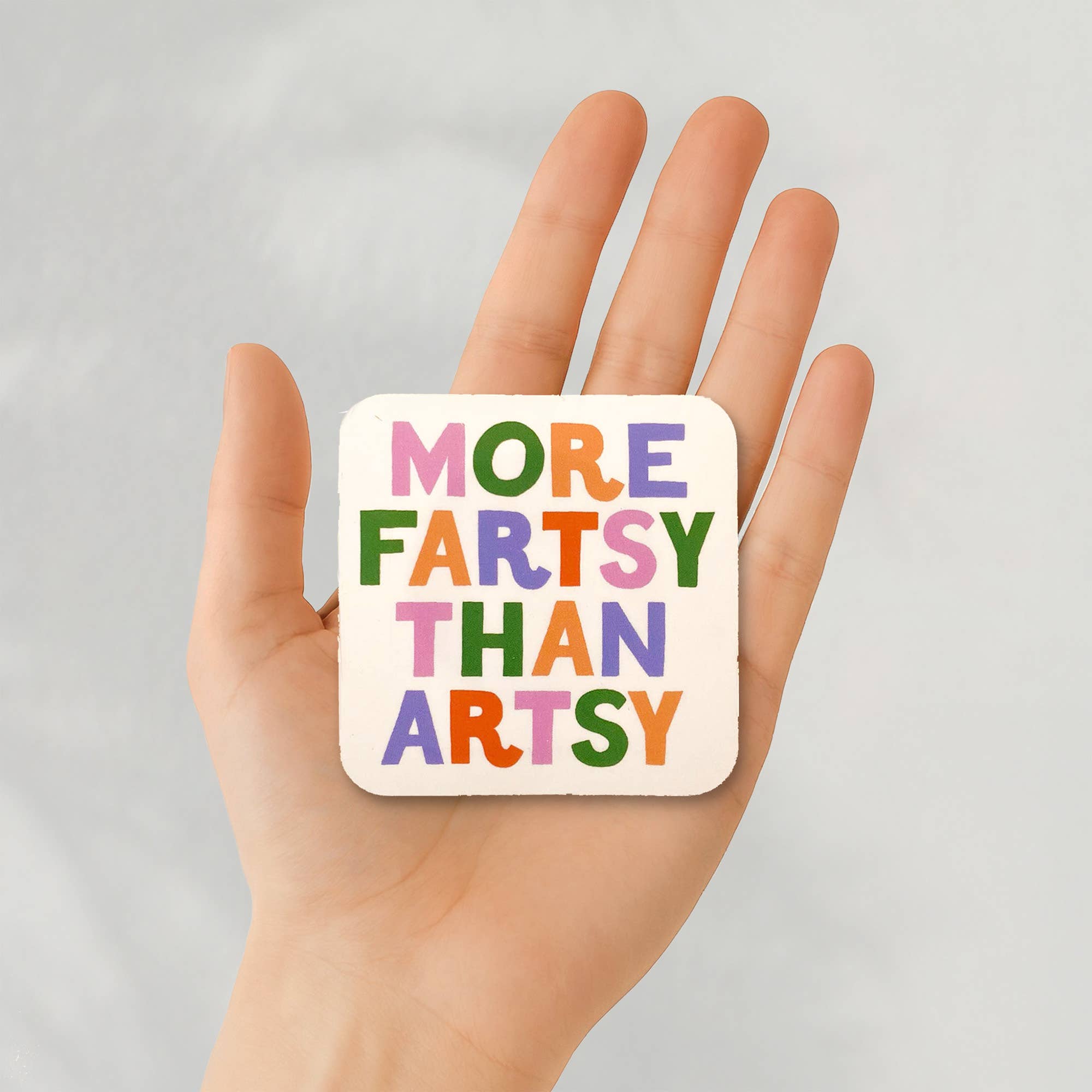 Lindsey Day Studio - Vendita all'ingrosso Adesivo - Adesivo più Fartsy che Artsy, Adesivo Divertente Adesivo Stravagante7