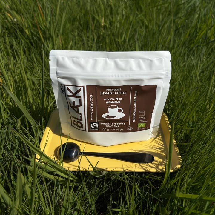BLÆK Coffee - Wholesale Instant Coffee/Espresso - BLÆK Instant Coffee NØ.3 - Dark Roast - 60g Bag2