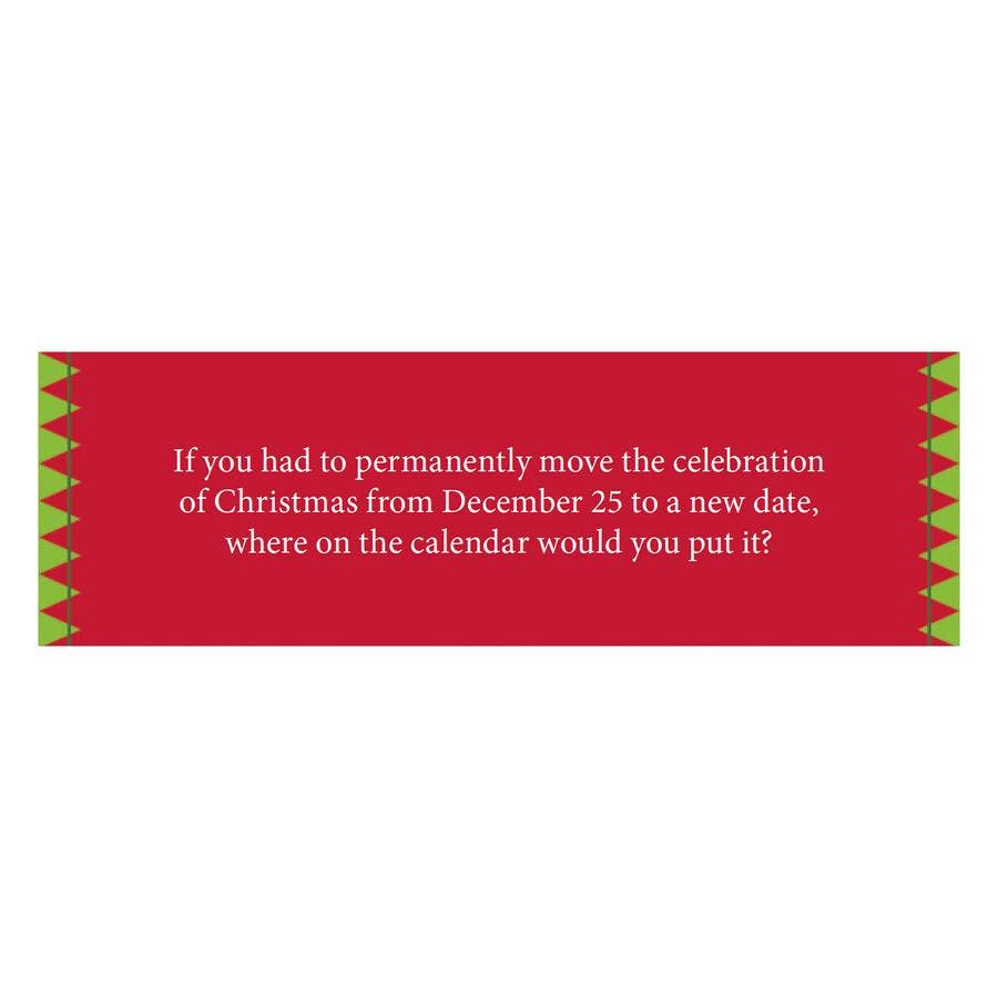 William Randall Publishing - Vente Jeux de cartes - Christmas Chat Pack Conversation Starter Jeu de cartes5