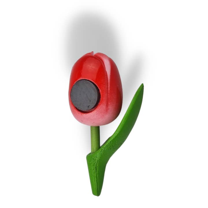 Neon Pink Tulip Magnets - Order Here By Color (7 Total) Text for wholesale on Faire6