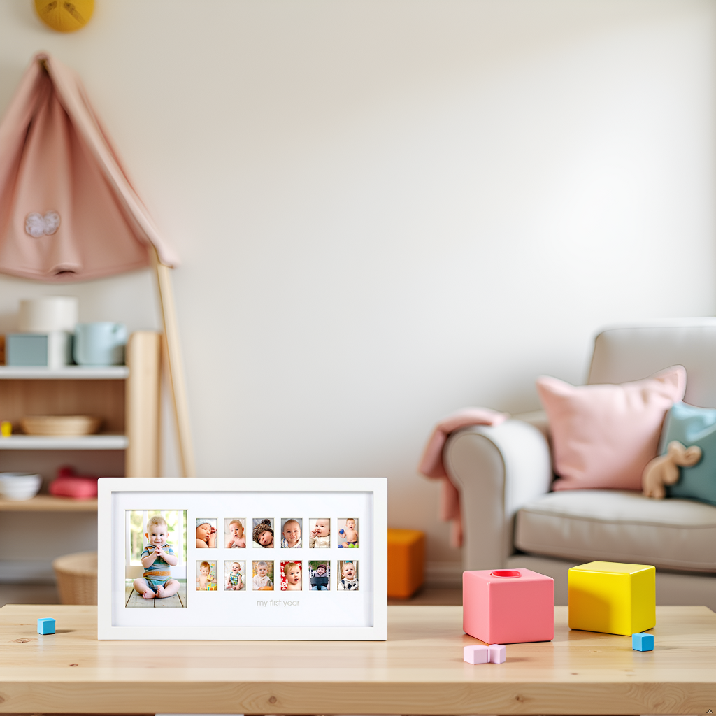 Pearhead - Vente Cadre photo - Enfant et bébé - Photo Moments Première Année Cadre souvenir6