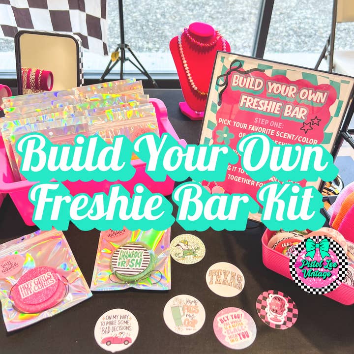 Build Your Own Freshie Bar Kit for wholesale by Pistol Lee Vintage