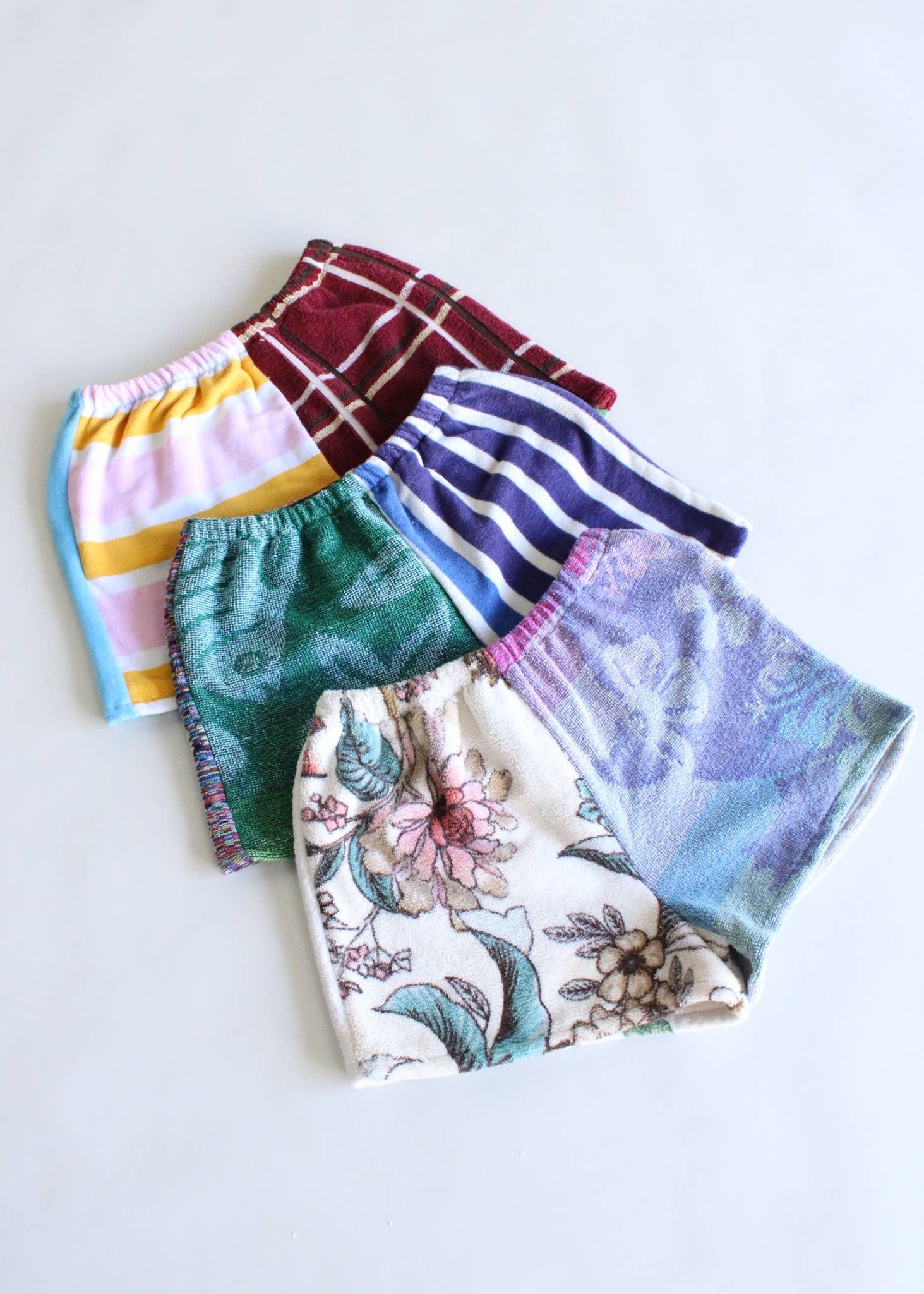 American Recycled Clothing - Wholesale Shorts - Women's - Towel Short Bundle1