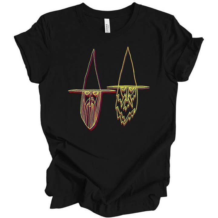 Camiseta Psychedelic Wizard DnD Fantasy Dungeons por atacado de Two Wizards Workshop