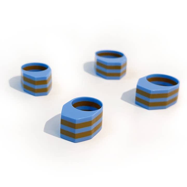 Combinist Goods - Wholesale Cocktail/Statement Ring - Form Ring4