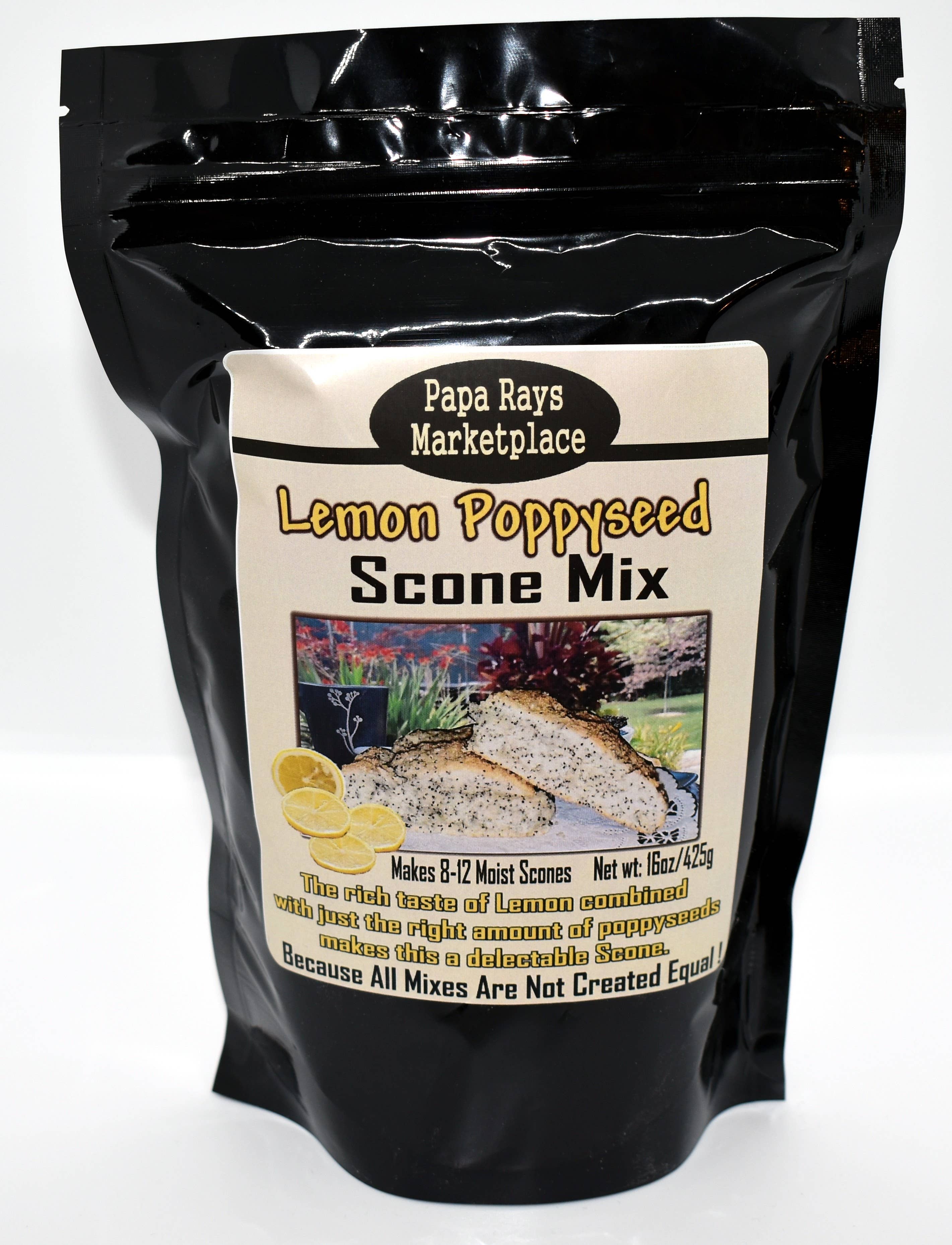 Papa Ray's Marketplace - Vendita all'ingrosso Preparati per pane - Miscela di focaccine al limone e semi