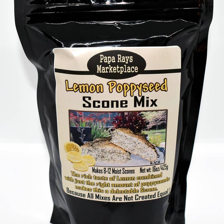 Papa Ray's Marketplace - Vendita all'ingrosso Preparati per pane - Miscela di focaccine al limone e semi0