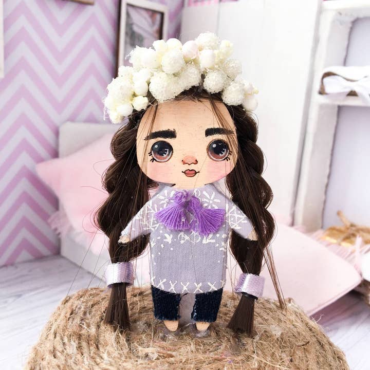 broche dukker ukrainsk Solomiya for engroshandel hos Karamelka.art.ua