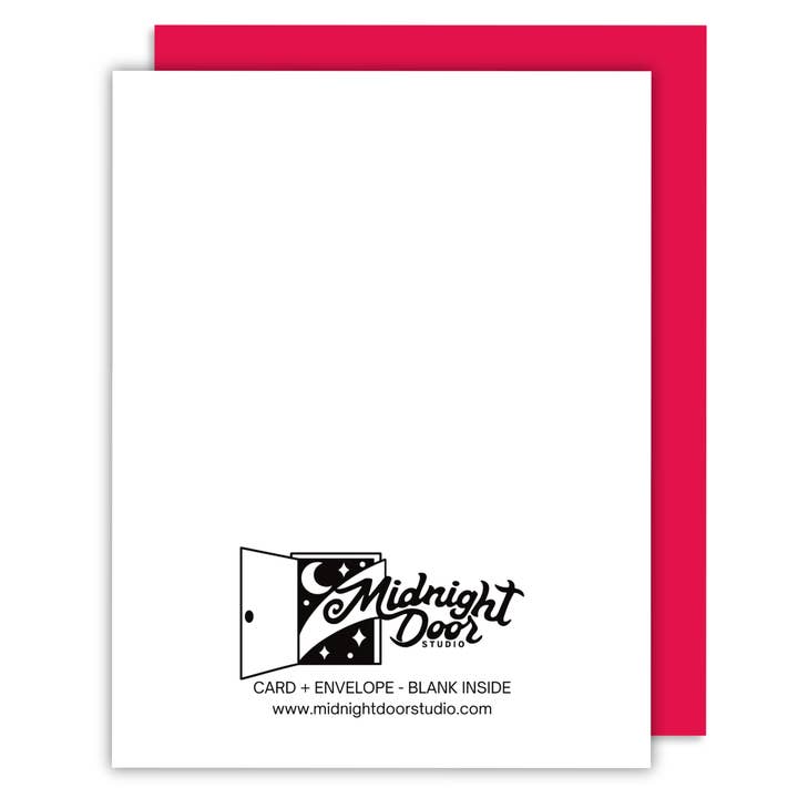 Midnight Door Studio - Wholesale Love Card - You Take My Breath Away Greeting Card