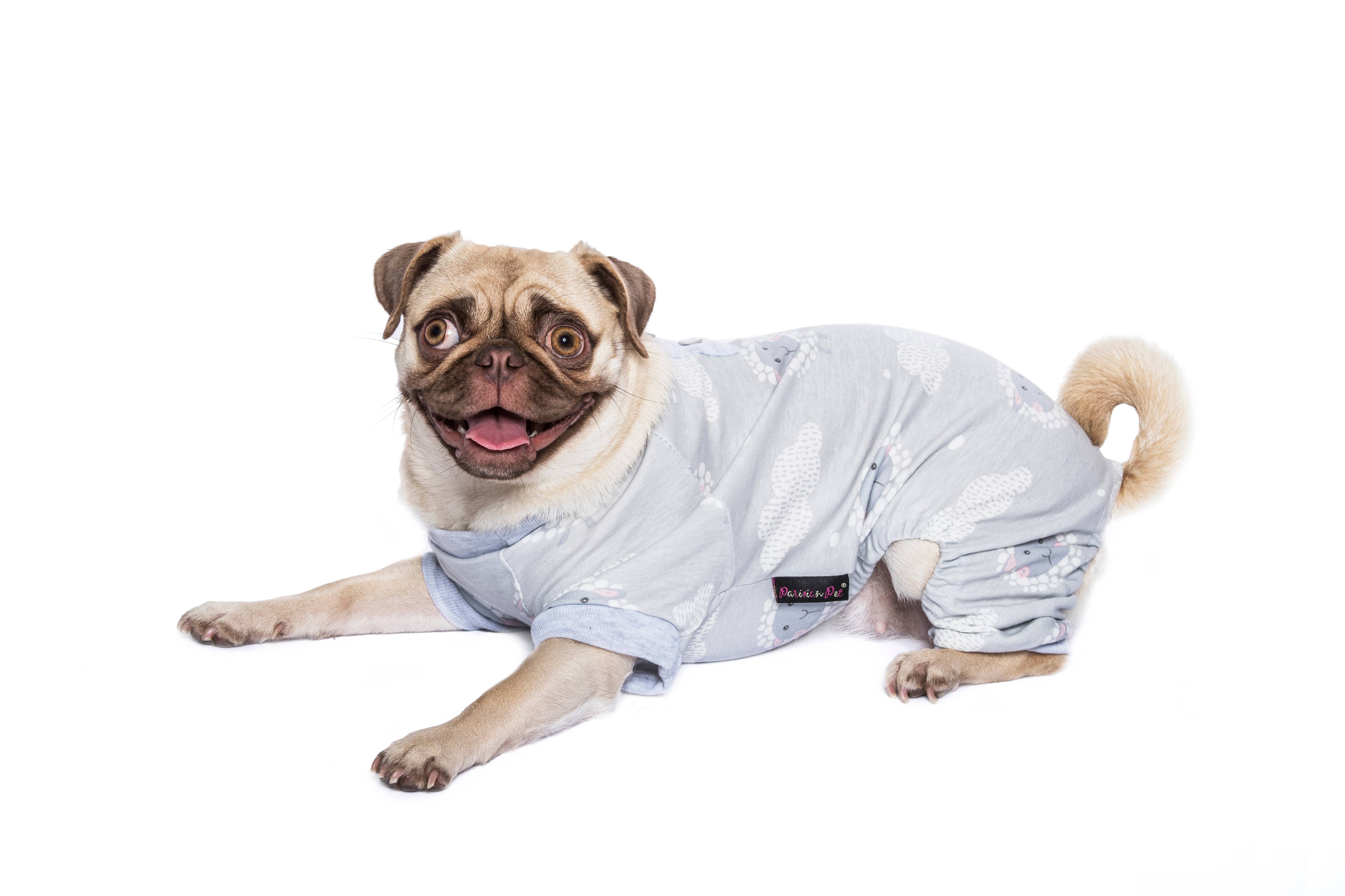 Parisian Pet® - Wholesale Pet Pajamas - Dog - Grey Sheep Pajama – Warm & Breathable Pet Sleepwear3