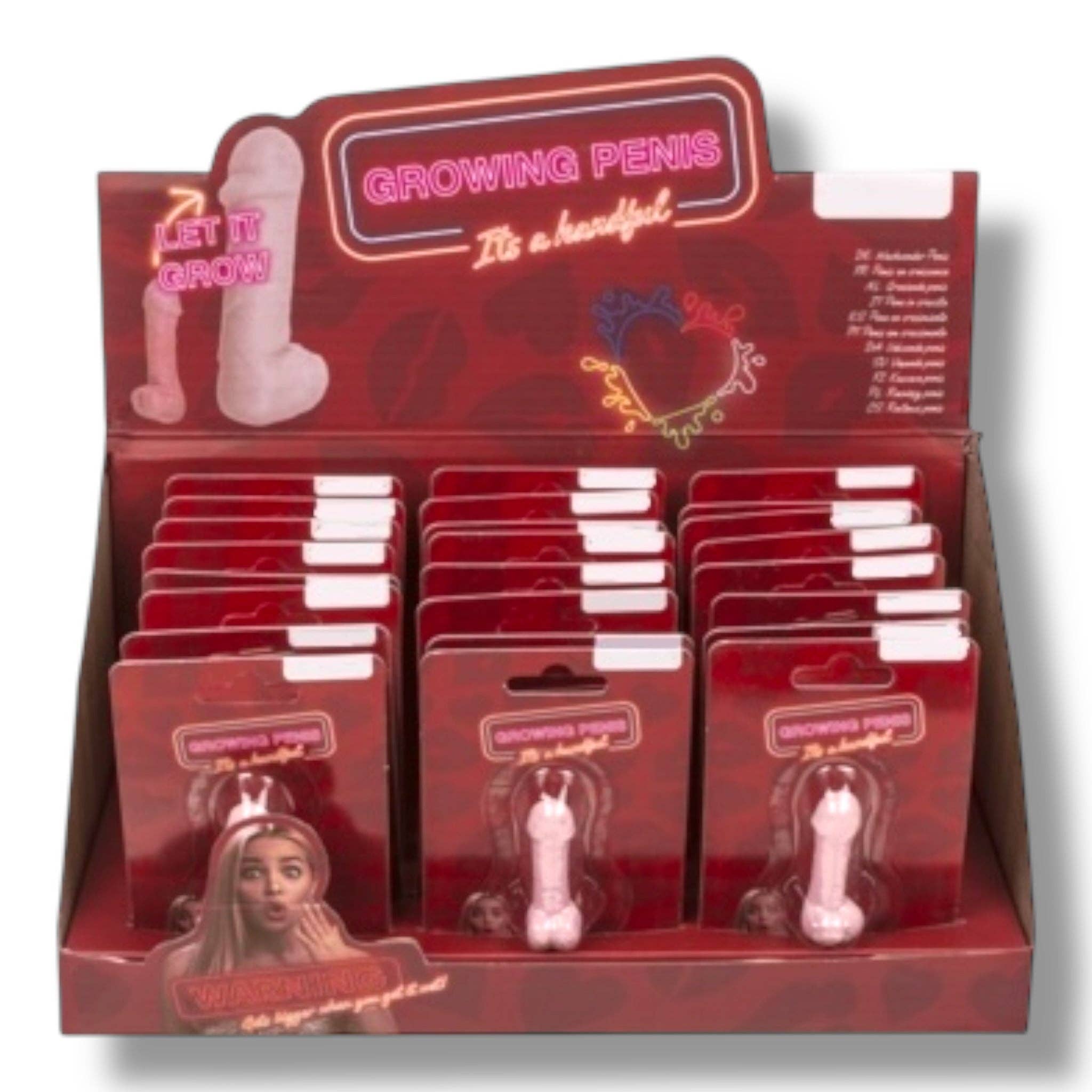 Kinky Pleasure - Wholesale Gag Gift/Novelty Gift - Kinky Pleasure - OB144 - Grow Your Own Dick – 25 x 55 mm8