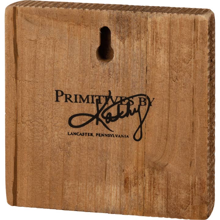 Primitives by Kathy - Wholesale Decorative Figurine - The Most Wonderful Time of The Year Block Sign1