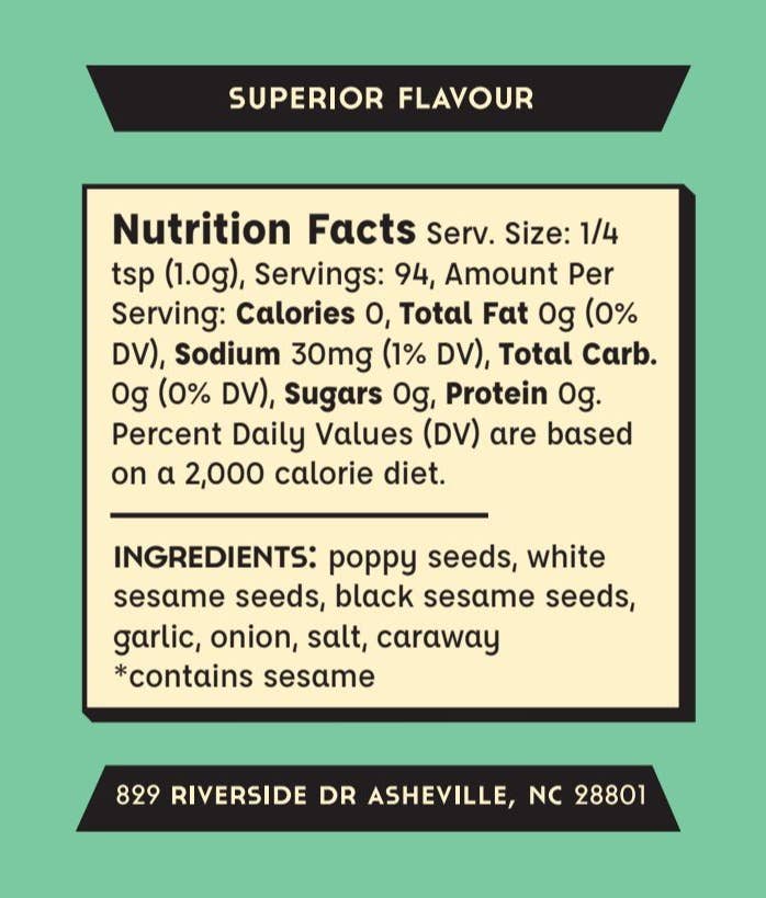 Spicewalla - Wholesale Dried spice mix - Everything Bagel Seasoning7