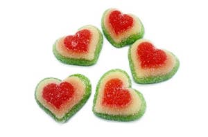 SWEDISHCANDY4U - Wholesale Gummy - MELON HEARTS 1K