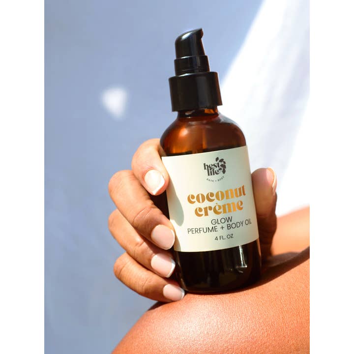 Best Life Organics - Wholesale Bath/Body Oil - Coconut Crème Perfume + Body Oil