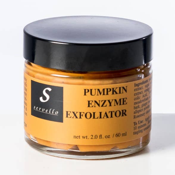 Exfoliant aux enzymes de citrouille pour la vente par servello