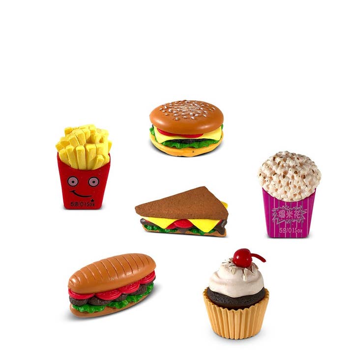 Relaxcation – wholesale Bath bomb/fizz – 6 Bath Bombs For Kids With Fast Food Toys Inside Each Bomb Perfect Gift Set 5 oz Large Bath Fizzies W/ Fun Bubble Effect For Boys and Girls