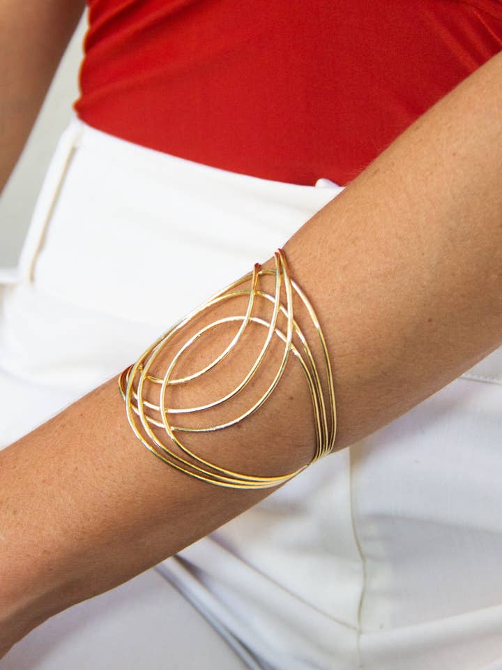 BRACELET MANCHETTE CAÇADOR pour la vente par Creative Brazil