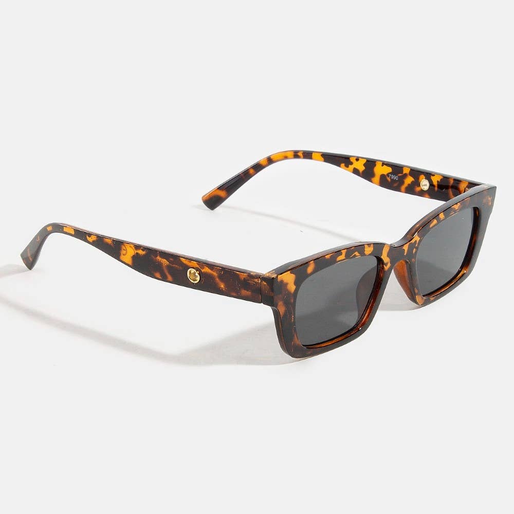 ASSORTEREDE Sæt med acetat solbriller i rektangulært design for engroshandel på Faire2