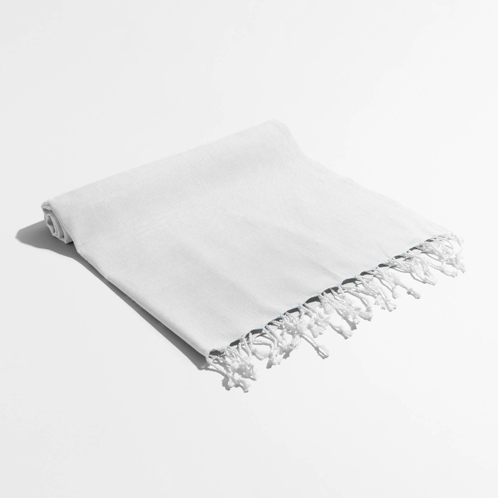 Kikoya - Wholesale Beach Towel - White Beach Towel Tie-dye Sublimation Blanks Tiedye Quickdry12