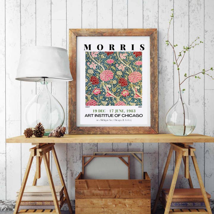 Magnifique Hearts – Engroshandel Kunsttryk – William Morris kunsttryk - Cray og Jasmin mønster design7