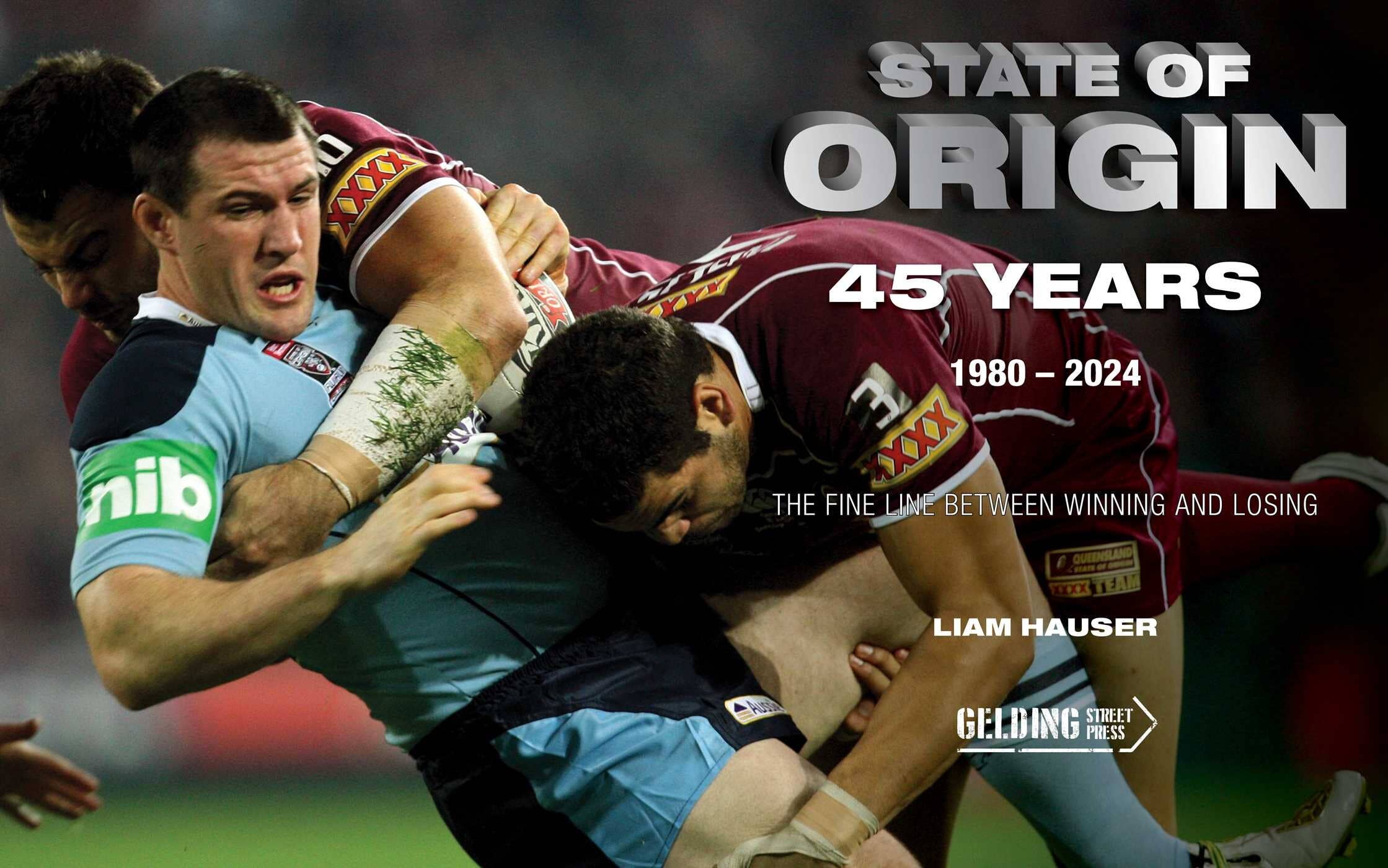WONDER IMPORTS AUSTRALIA - Wholesale Sports & recreation book - State of Origin 45 Years Hardcover5