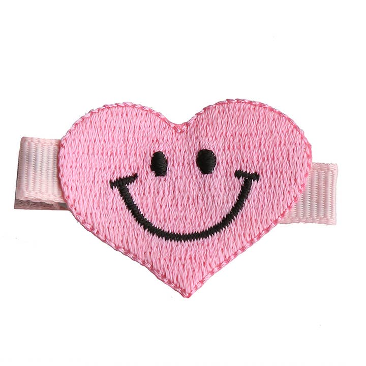 Clip de corazón feliz para venta al por mayor de Sparkle Sisters by Couture Clips