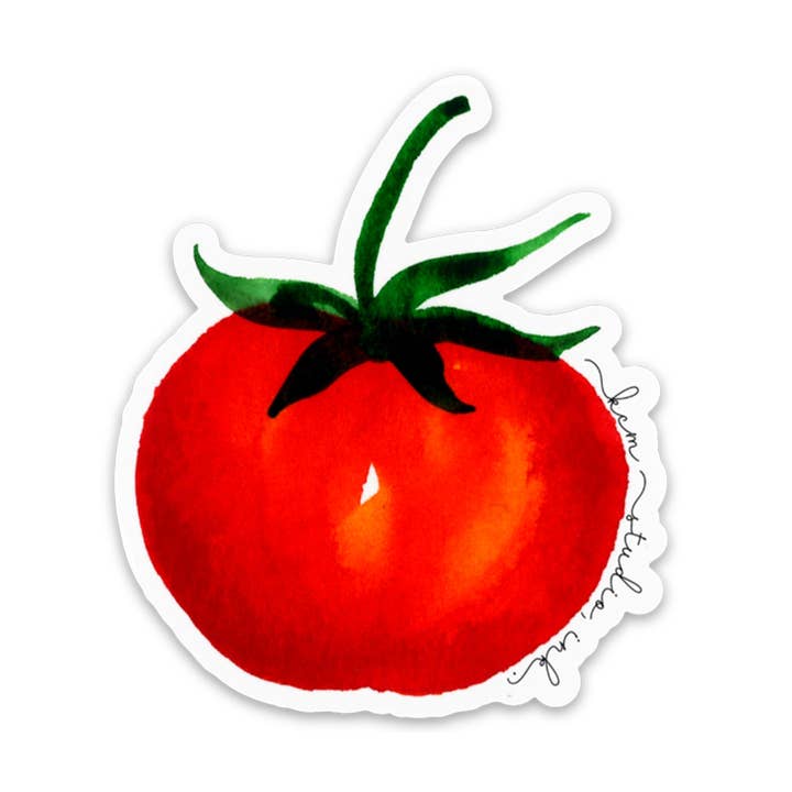 Tomato Sticker for wholesale by KCM Studio INK