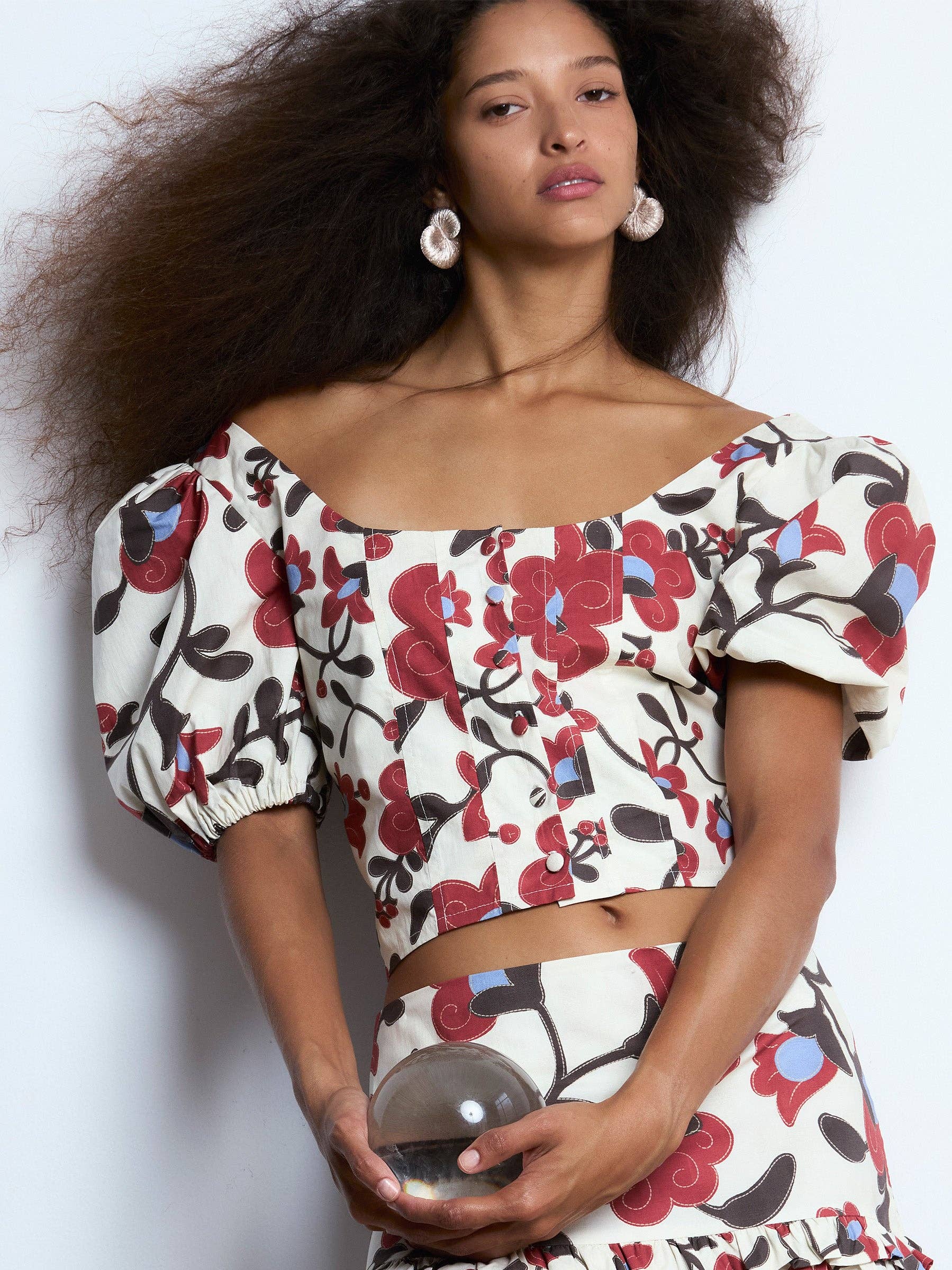 CARMEN SAYS - Wholesale Blouse - Women's - Summer Zafira Top1