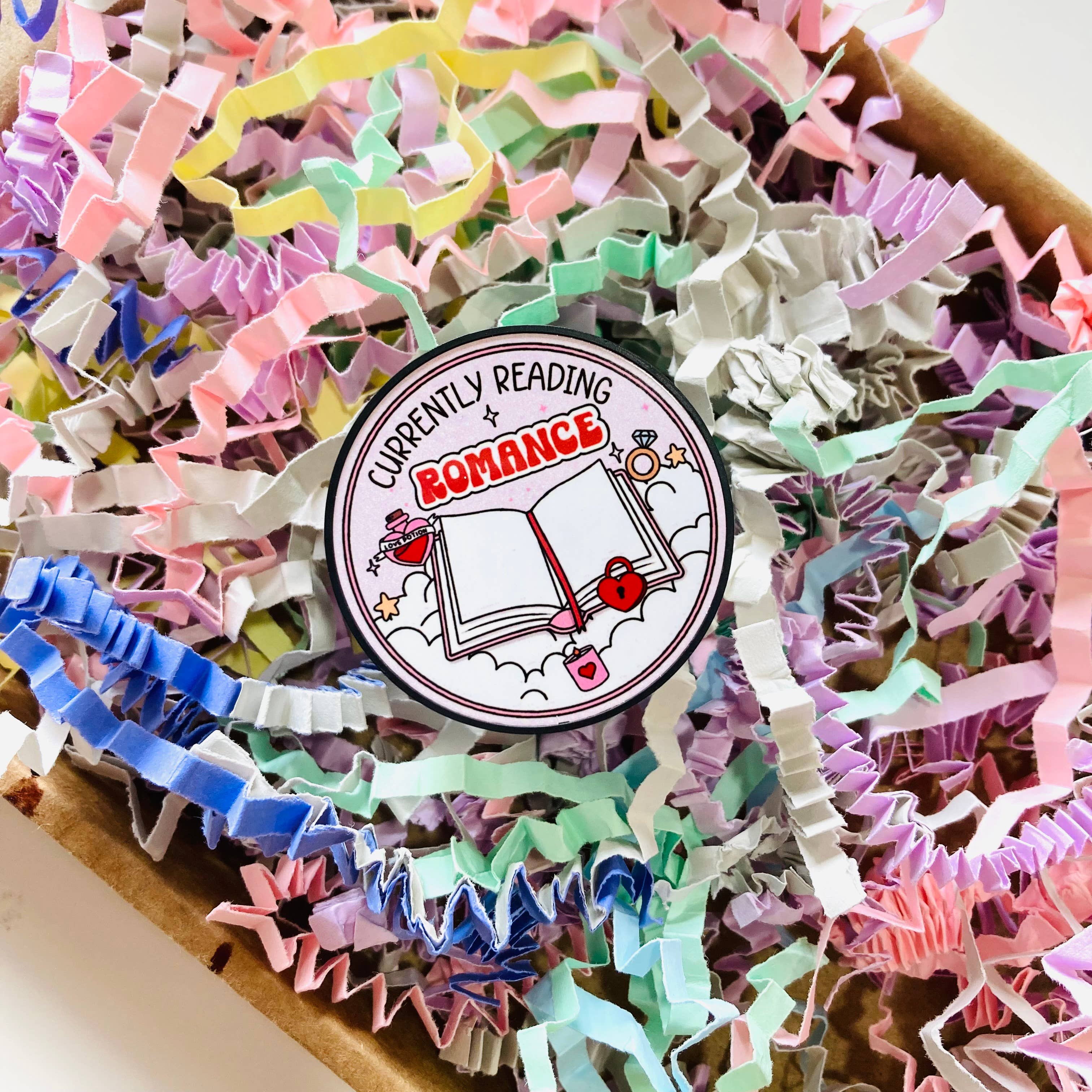 Chapter & Ink - Vente Aimants - Actuellement en train de lire Kindle Poignée de téléphone4