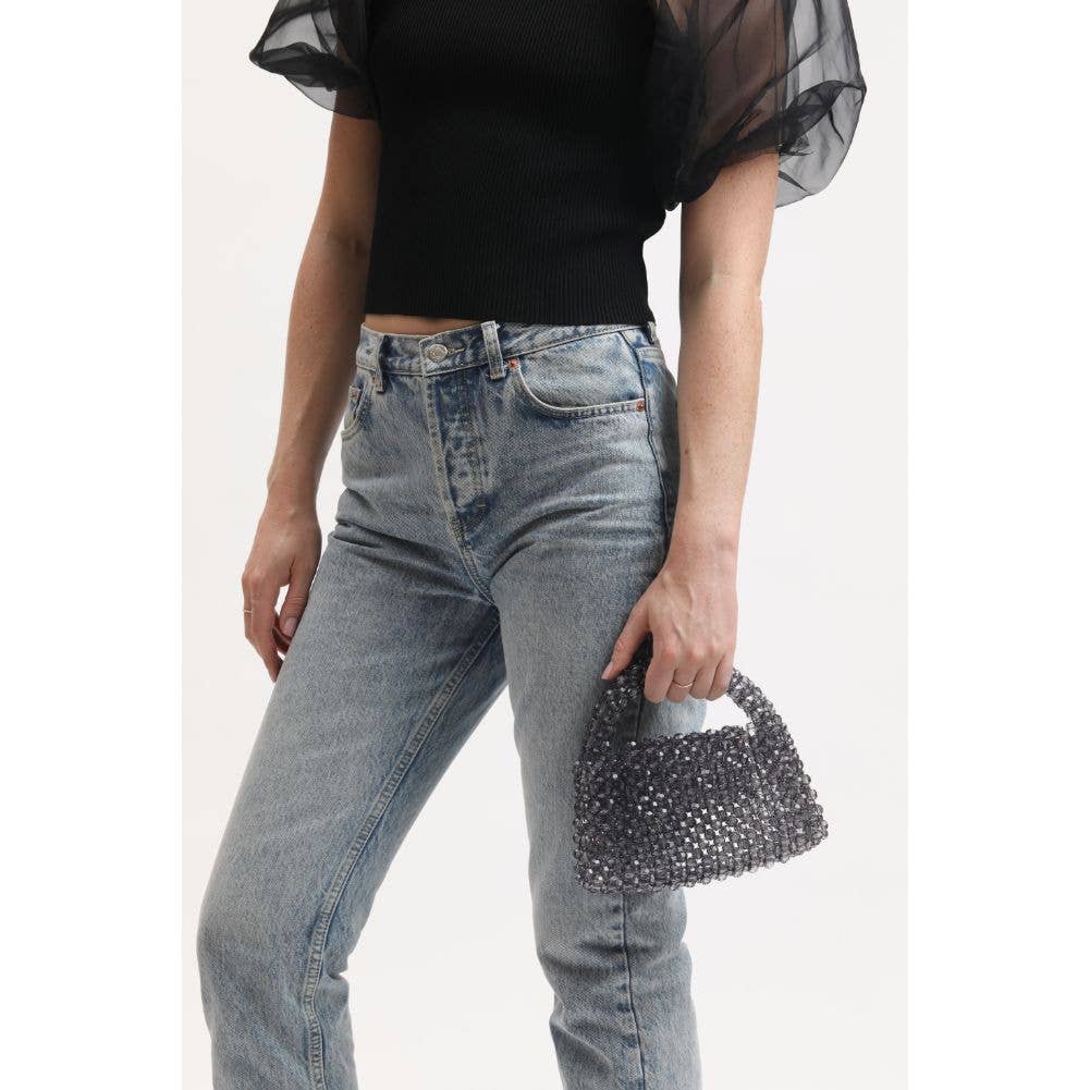 Moda Luxe – wholesale Kuvertväska - Dam – Dolly aftonväska med pärldetaljer i plast11