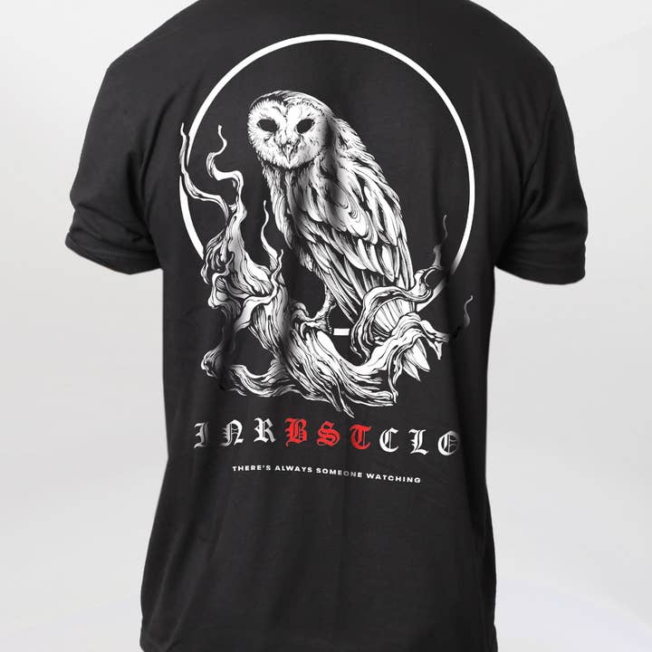 Owl Watcher Tee for wholesale by Inner Beast Clothing