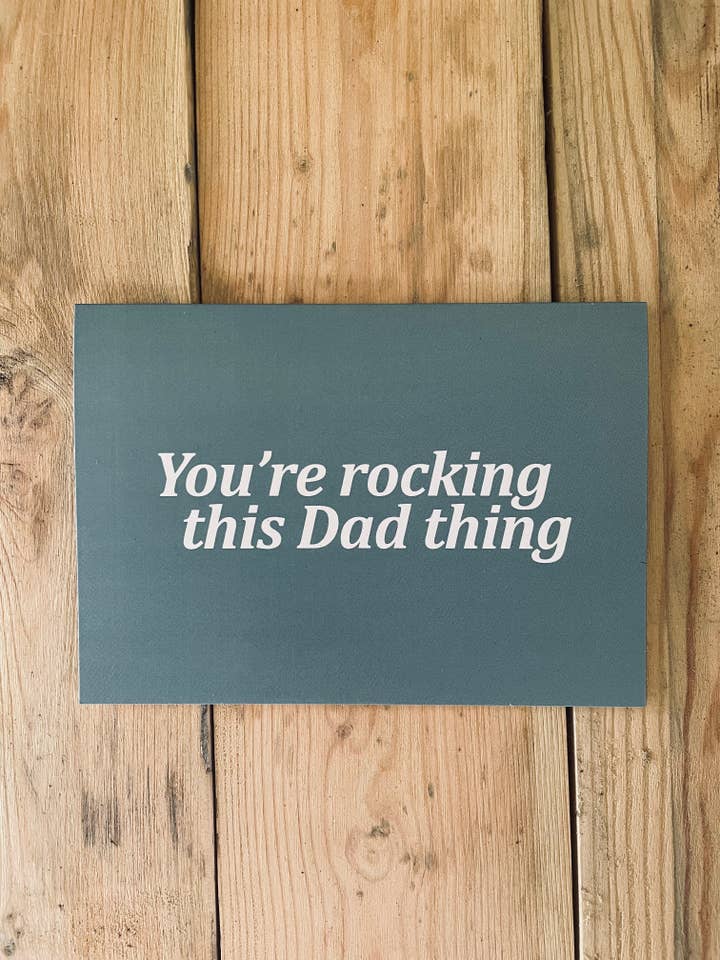This Dad Thing / Father Greeting Card for wholesale by Lauren Amy Design