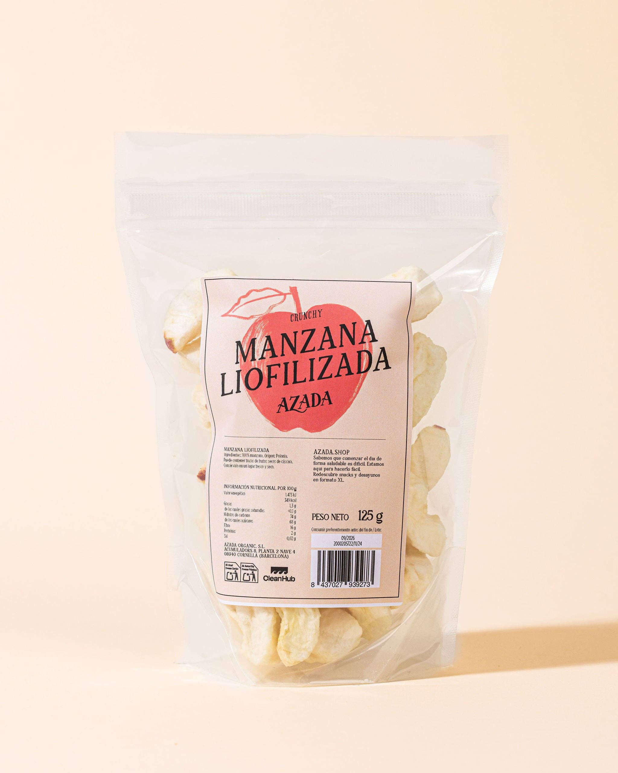 AZADA - Wholesale Dried/Dehydrated Fruit - Manzana liofilizada0