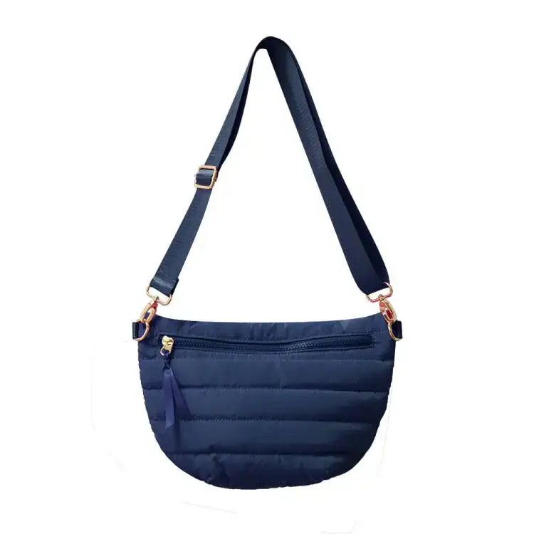 Babs + Birdie – wholesale Midjeväska - Dam – The Blake | Crescent Puffer Sling Bag | 14 färger 1