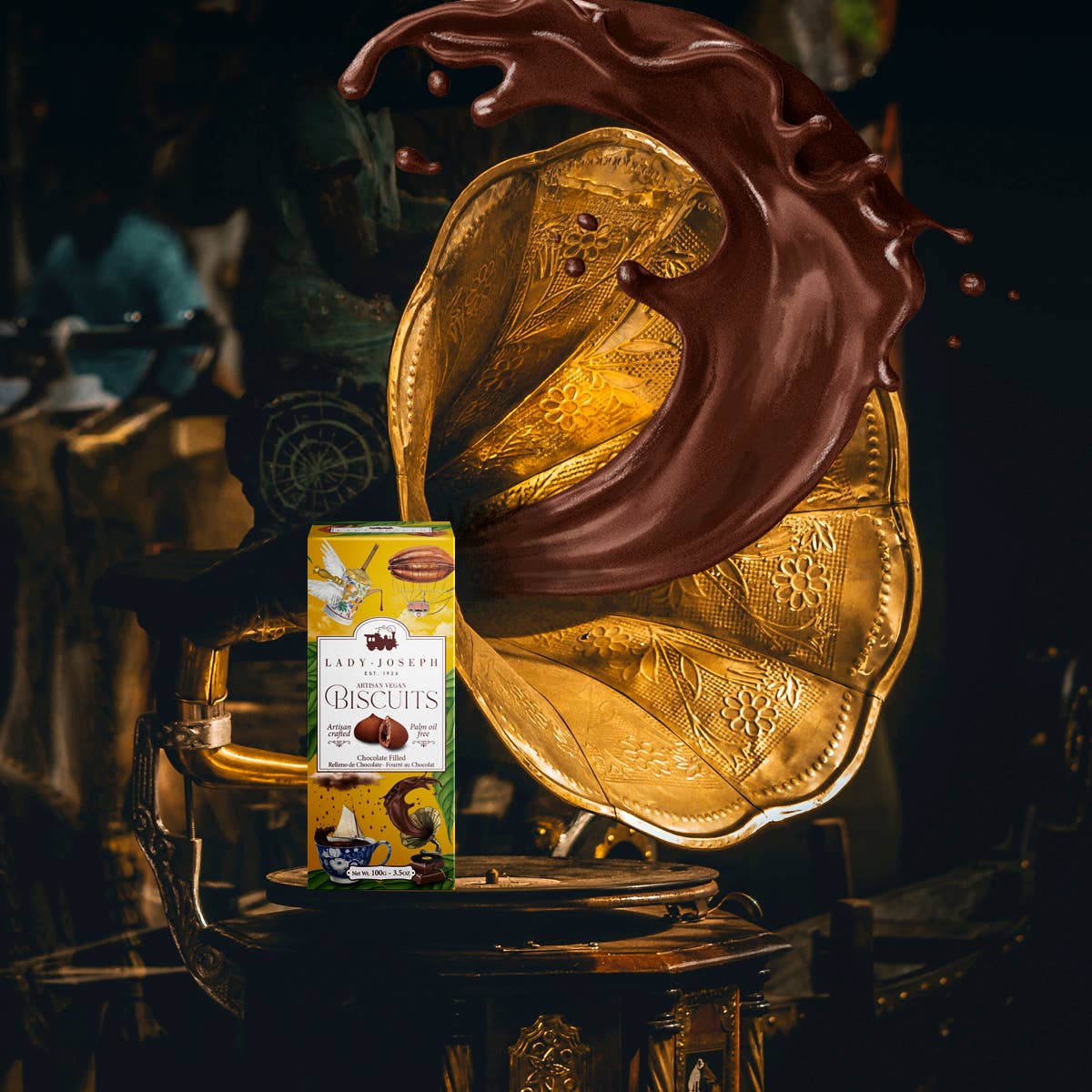 Lady Joseph - Wholesale Cookie - Vegan Chocolate Filled Cookies (snack biscuit cookie)5