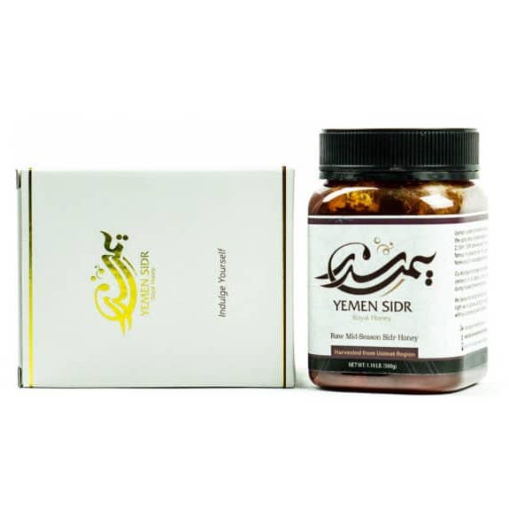 Usimi Yemeni Sidr Honning med Honeycomb for engroshandel hos Yemen Sidr Inc