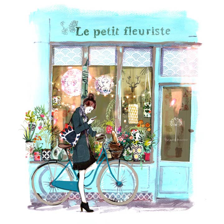 Atelier Contemporain - Wholesale Art Print - Fine Art Print - "The Little Florist" - S.Griotto0