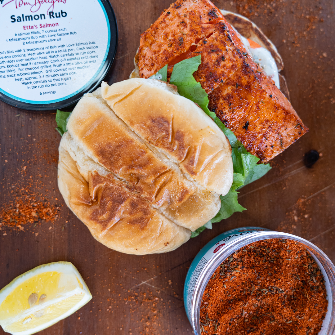 Tom Douglas Rub with Love - Wholesale Rub - Salmon Rub2